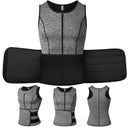 Men's Slimming Waist Trainer Vest Sauna Effect Shapewear