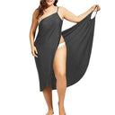 NSANGU Beach Wrap Dress: Stylish Sun Protection Cover-Up