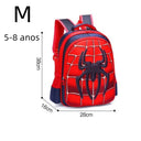 Spider King 3D Kids Backpack - Durable and Stylish Design!  ourlum.com Full Red M  