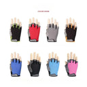 Half Finger Cycling Gloves for Men and Women - Anti-Slip