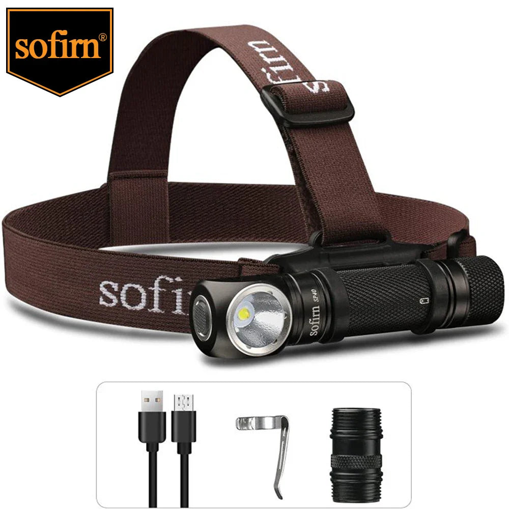 Sofirn SP40 LED Headlamp: Versatile Rechargeable Outdoor Light  ourlum.com   