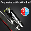 500ML Insulated Stainless Steel Bike Water Bottle with Straw - Double Walled Vacuum Flask for Cycling and Outdoor Activities