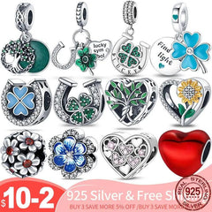 Zircon Heart Charm Pendant: Sparkling Sterling Silver Jewelry