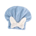 Lovely Bear Microfiber Hair Drying Cap Quick Dry Accessory