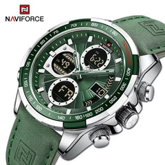 NAVIFORCE Stylish LED Military Watch: Sophisticated Timepiece for Men