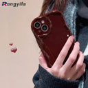 New Year Casing For iPhone 15 14 Plus 13 12 11 Pro Max Red Cover