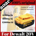 Rechargeable Lithium Battery for Dewalt 18V 20V Tools DCB200 Replacement