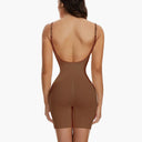 Seamless Open Crotch Bodysuit Shapewear for Women - Tummy Control & Posture Support