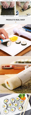 Quick Sushi Maker DIY Roller Rice Mold Kitchen Gadgets Tool