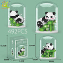 Cute Panda Micro Building Blocks: Creative DIY Animal City Toy  ourlum.com 20-1 no box  