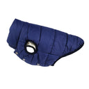 Cozy Winter Dog Jacket with Plush Inner Lining for French Bulldog Chihuahua Puppy  ourlum.com Blue XS 