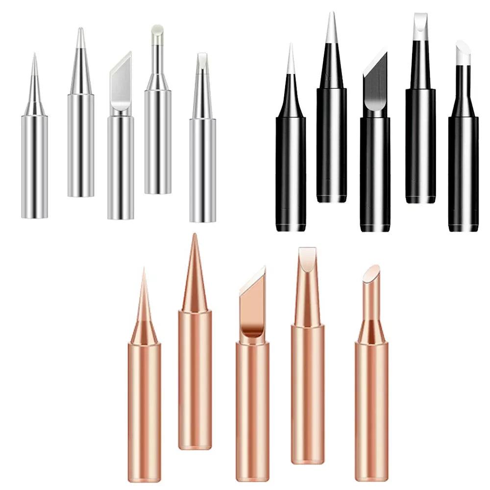 Pure Copper Soldering Iron Tips Set: Upgrade Precision and Quality  ourlum.com   