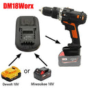 18V Battery Adapter for Worx Tools Compatible with Makita