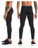 Men's High-Performance Compression Tights for Enhanced Comfort