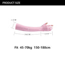 UV Solar Arm Sleeves Women Men Cycling Gloves Sun Protection