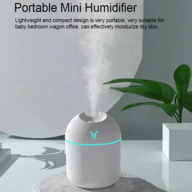 Mini USB Air Humidifier with Intelligent Aromatherapy Feature  ourlum.com   