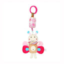 Baby Sensory Hanging Rattles Plush Animals Teether Toy for Babies  ourlum.com bee 778  