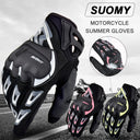 Suomy Motorcycle Gloves Summer Mesh Breathable Moto Gloves