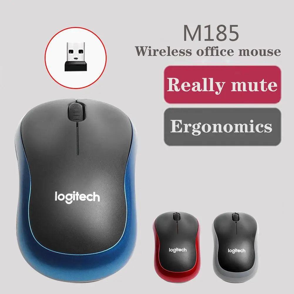 Logitech M185 Wireless Gaming Mouse: Ultimate Silent Experience for Gamers  ourlum.com   