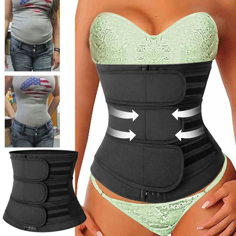 Neoprene Waist Trainer for Tummy Control and Postpartum Slimming