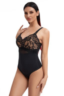 Lace Thong Bodysuit Shapewear for Women - Seamless Slimming & Tummy Control