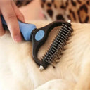 Professional Pet Deshedding Brush for Dogs and Cats: Reduce Shedding, Prevent Tangles, and Promote Blood Circulation  ourlum.com   