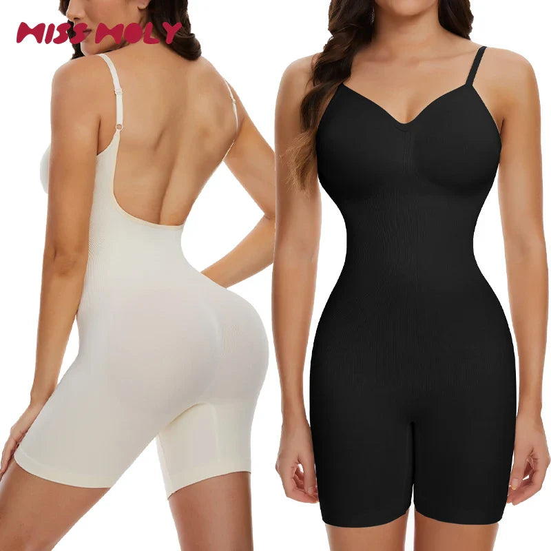 Comfortable Seamless Bodysuit Shapewear for Women - Butt Lifter & Thigh Slimmer