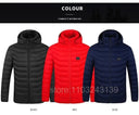 21 Areas Heated Jacket Mens Waterproof Heating Coat Tactical