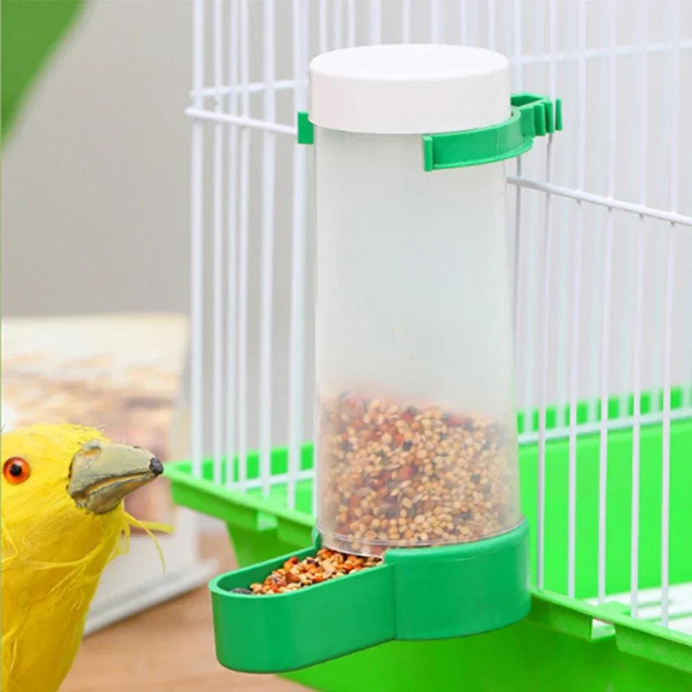 Automatic Bird Feeder Water Drinker Fountain for Pet Parrot Cage  ourlum.com   