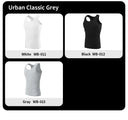 Men's Casual Solid Cotton Tank Top Fashionable Fitness Vest