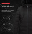 Men's Cotton-Padded Down Jacket for Ultimate Warmth and Style