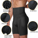 High Waist Men’s Tummy Control Shapewear Shorts for Slimming