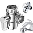 Faucet Splitter Diverter Valve Connector for Kitchen Shower