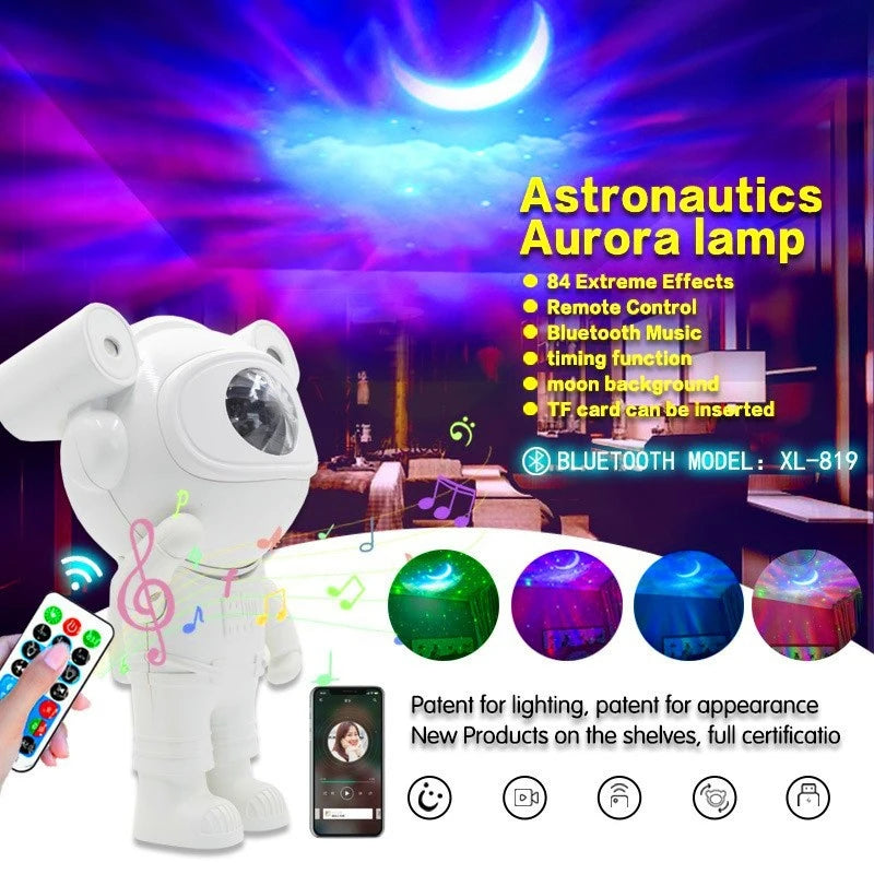 Astro projector astronaut Bluetooth music projector Astro Aurora Atmosphere Night Light