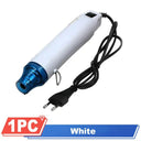 Hot Air Gun Electric Power Heat Blower for DIY Crafts & Shrink Tubing  ourlum.com White  