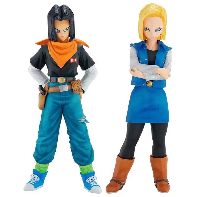 Dragon Ball Z Android 17 & 18 PVC Action Figures Collection - Christmas Gifts  ourlum.com   