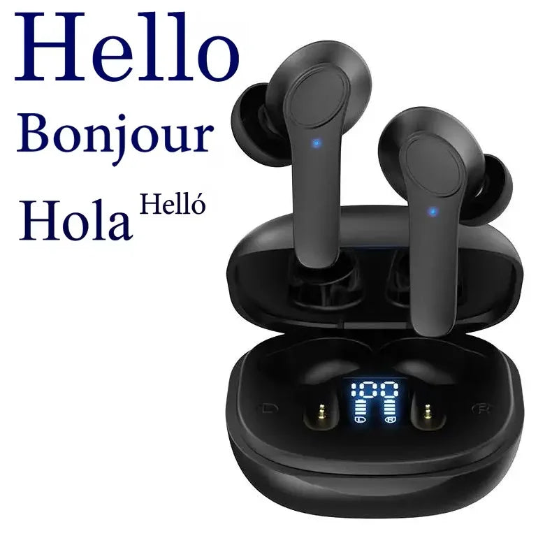 Intelligent Translate Earbuds 144 Languages Real Time AI Voice Translator 98% Accuracy Support Online OffLine 4 Translation Mode