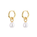 Elegant Silver Pearl Earrings: Timeless Luxury Accessory