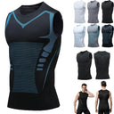 Summer Cool Men Shaping Vest Sleeveless Tight Compression