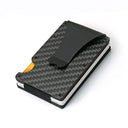 Forged Carbon Fiber Card Holder Wallet Men RFID Slim Luxury