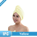 Quick Dry Microfiber Hair Wrap Strong Absorbency Gentle Hair