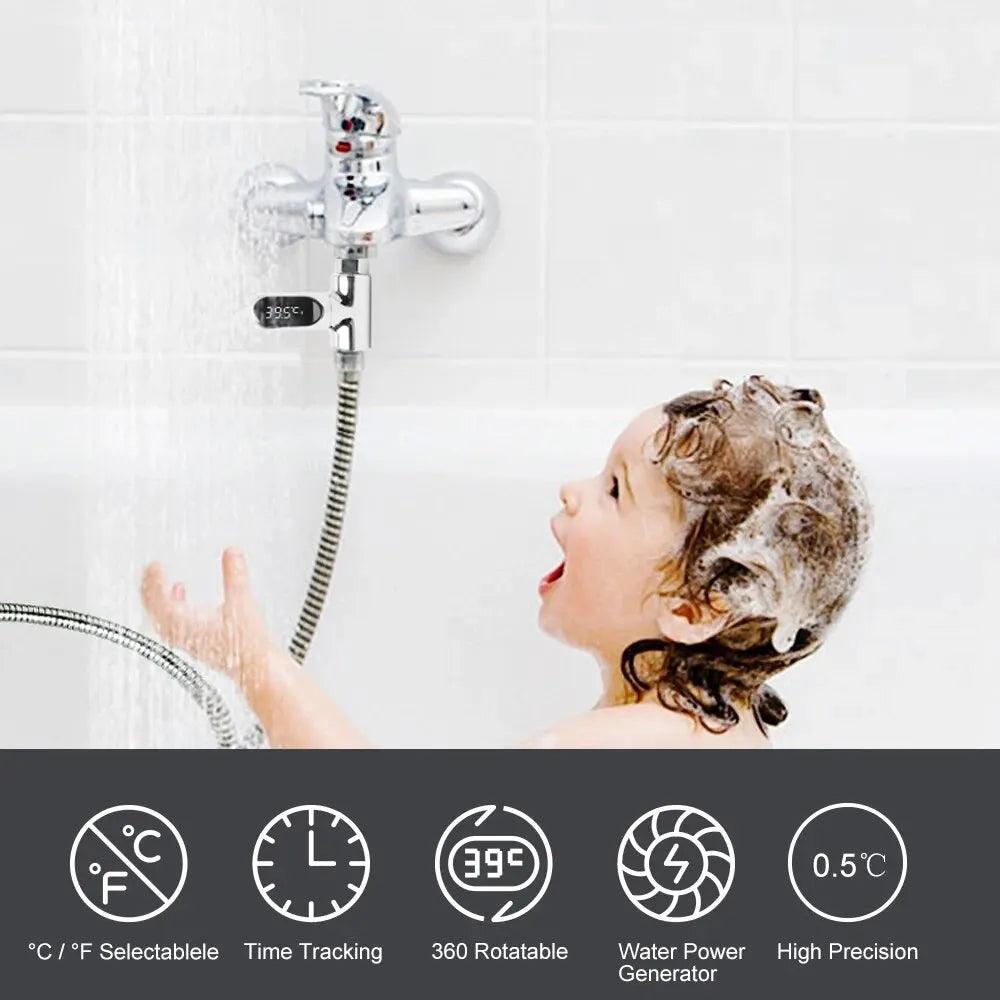 Smart LED Hot Tub Temperature Monitor: Home Spa Water Thermometer  ourlum.com   