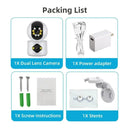 4MP Smart Dual Lens Baby and Home Security PTZ Camera