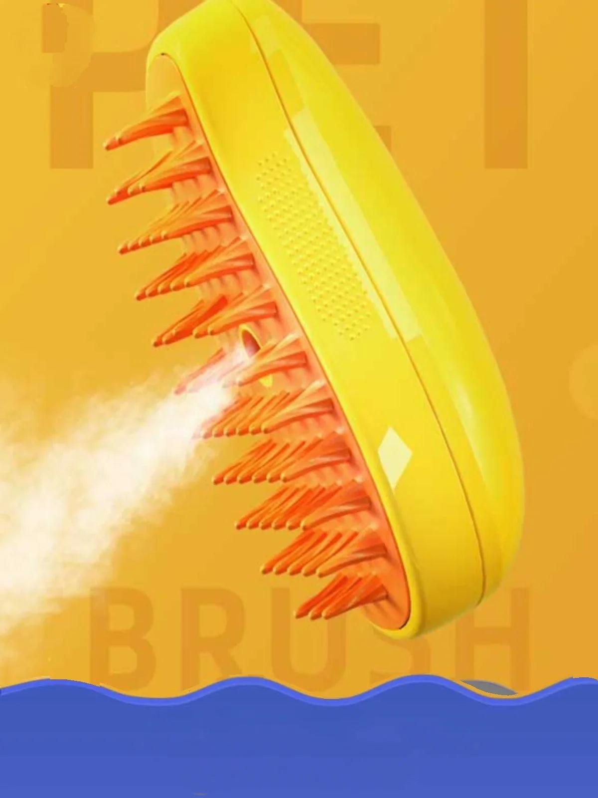 Pet Electric Spray Massage Comb: Innovative Grooming Solution for Cats and Dogs  ourlum.com   