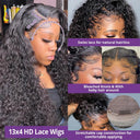 Kinky Curly Lace Front Wig - Brazilian Human Hair Style