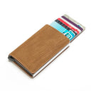 RFID Blocking Men's Wallet Stylish Card Holder with Money Clip