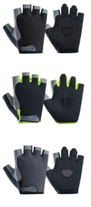 Half Finger Cycling Gloves for Men and Women - Anti-Slip