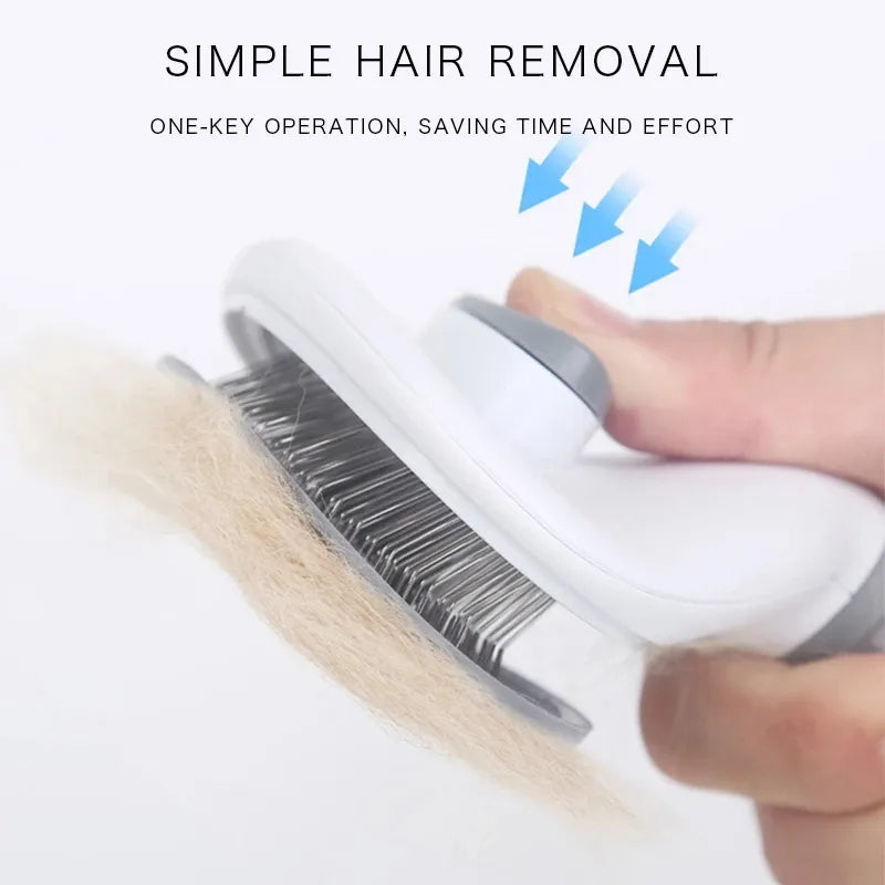 Pet Hair Remover Brush: Effortless Grooming Tool for Dogs and Cats  ourlum.com   