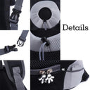 Pet Backpack Carrier: Fashionable Windproof Travel Bag