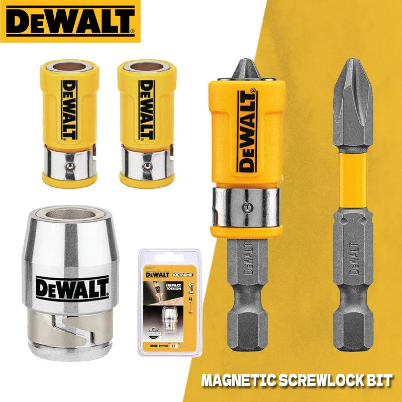 DEWALT Magnetic Phillips Drill Bit Set for Impact Drivers – 3 Durable S2 Steel Bits